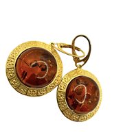 Orecchini Domar Donna Ambra in Argento Ambra AMBER-OR-2-280 - AMBER-OR-2-280